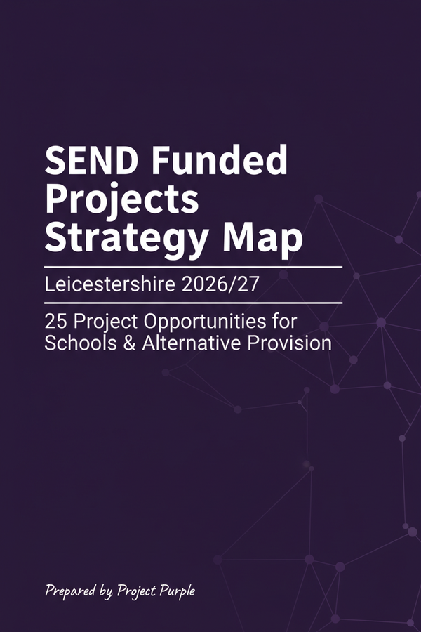 SEND Funded Projects Strategy Map Cover